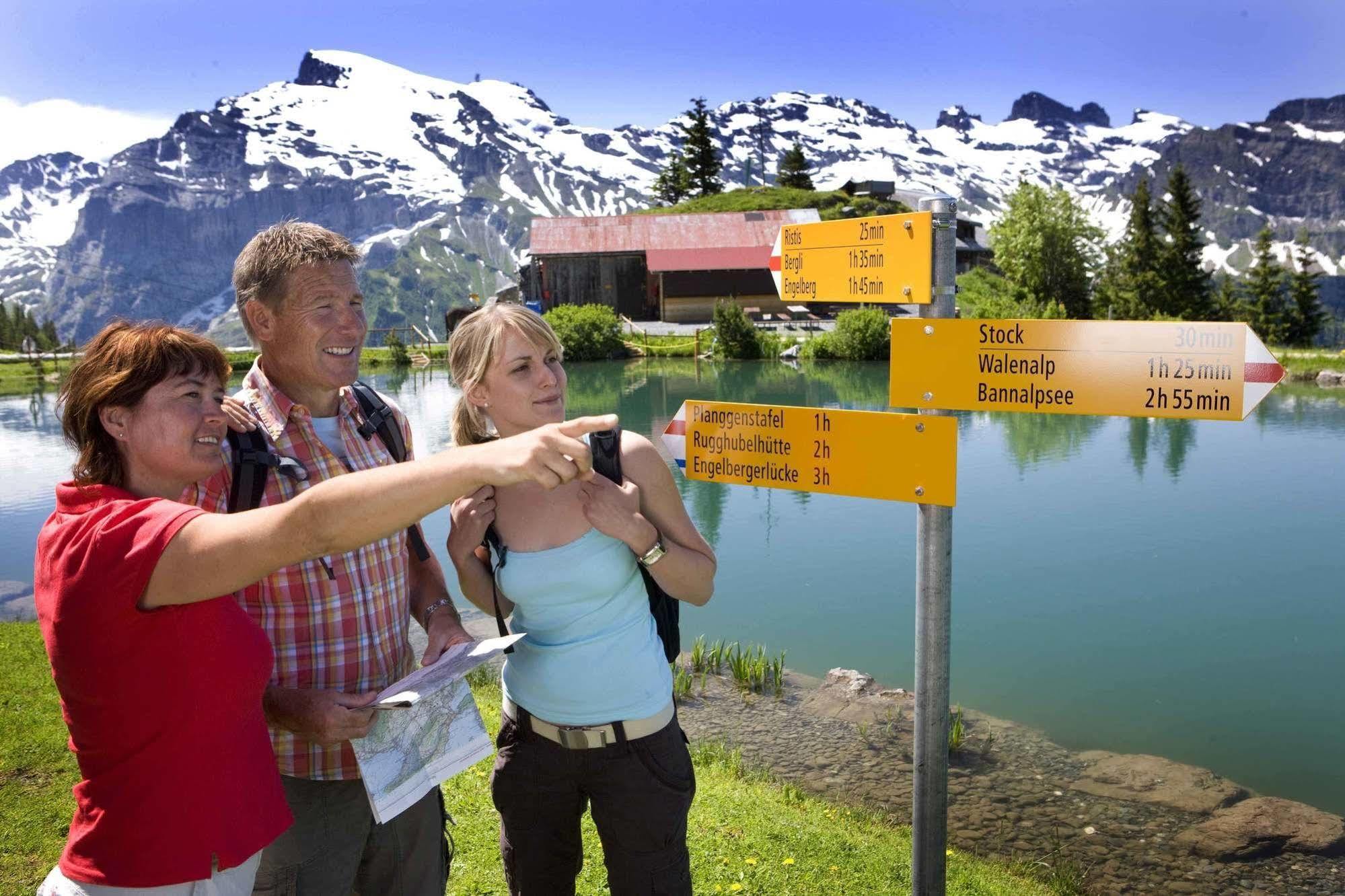 Berglodge Restaurant Ristis Engelberg Eksteriør bilde