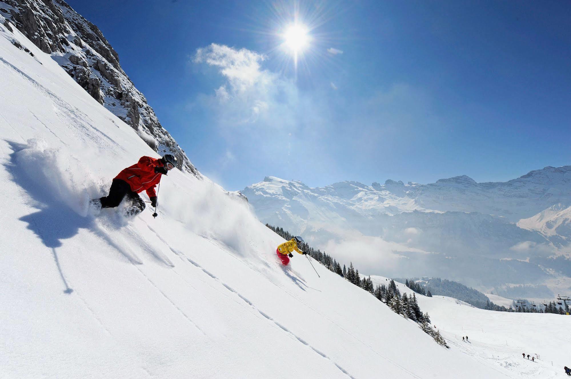 Berglodge Restaurant Ristis Engelberg Eksteriør bilde