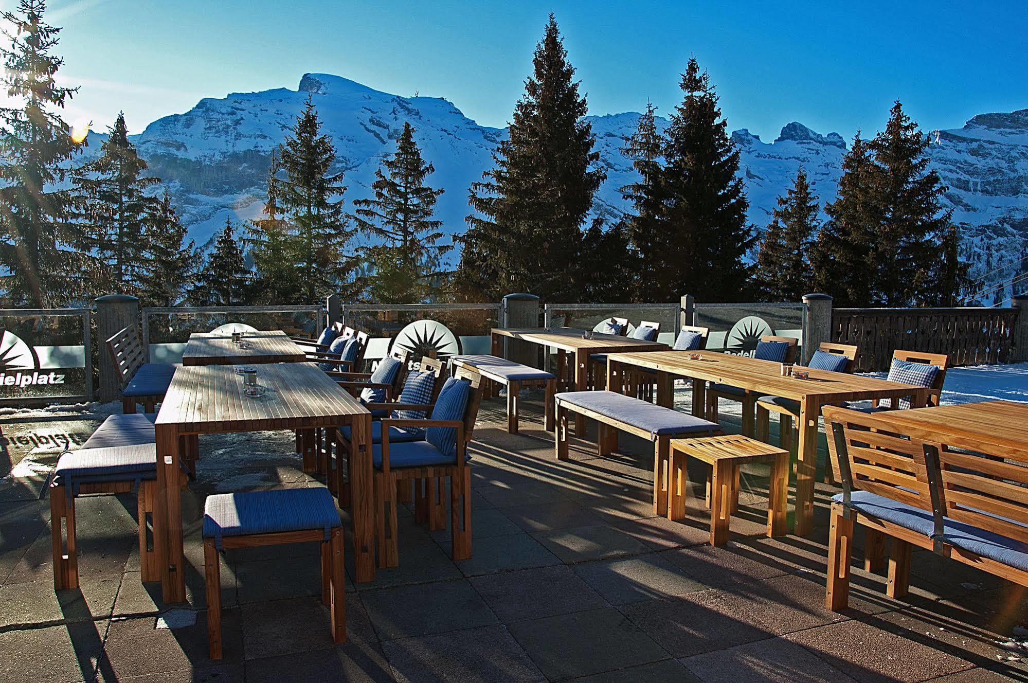 Berglodge Restaurant Ristis Engelberg Eksteriør bilde